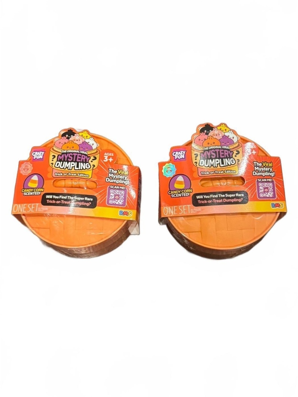 2X Crazy Fun Trick or Trick Edition Mystery Dumpling Candy Corn Scented VIRAL